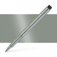 Faber-Castell : Pitt : Artist Pen : Silver