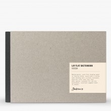 Jackson's : Lay-Flat Hardcover Sketchbook : 100gsm : 72 Sheets : A5 : Landscape