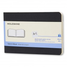 Moleskine : Sketch Album : 120gsm : 9x14cm : 36 Sheets : Black