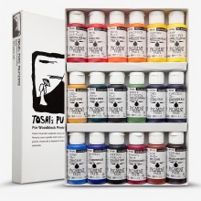 Holbein : Pigment Paste : 35ml : Tosai Set of 18 Colors