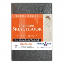 Stillman & Birn : Gamma Sketchbook : 4 x 6in Hardbound 150gsm : Ivory Vellum
