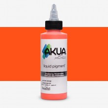 Akua : Liquid Pigment : 4oz : 118ml : Pyrrole Orange