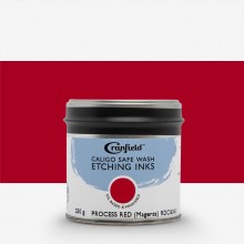Cranfield : Caligo : Safe Wash : Etching Ink : 250g Tin : Process Red (Magenta)