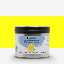 Cranfield : Caligo : Safe Wash : Etching Ink : 500g Tin : Arylide Yellow (Process)