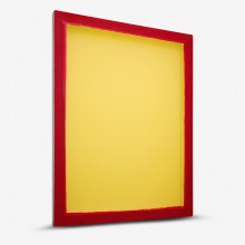 Jackson's : Aluminium Ready Stretched Screen : 120T Yellow Mesh : 23x31in (Apx.58x79cm)