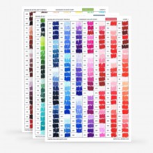 Sennelier : Soft Pastel : Handmade Colour Chart