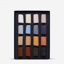 Unison Colour : Soft Pastel : Emma Colbert Animal Set of 16 Half Sticks