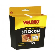 Velcro : Heavy Duty Tape : 5x500cm : Black