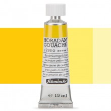 Schmincke : Horadam Gouache Paint : 15ml : Cadmium Yellow Hue