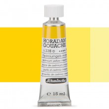 Schmincke : Horadam Gouache Paint : 15ml : Cadmium Yellow Middle