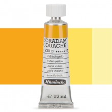 Schmincke : Horadam Gouache Paint : 15ml : Indian Yellow