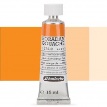 Schmincke : Horadam Gouache Paint : 15ml : Cadmium Orange Hue