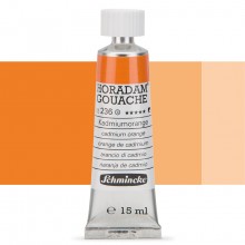 Schmincke : Horadam Gouache Paint : 15ml : Cadmium Orange
