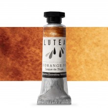 Lutea : Extra Fine Natural Watercolour Paint : 9ml : Dark Orange (Thyme)