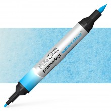 Winsor & Newton : Watercolour Marker : Cerulean Blue Hue