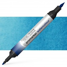Winsor & Newton : Watercolour Marker : Prussian Blue Hue