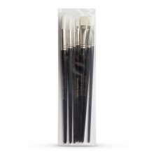 Rosemary & Co : Oil and Acrylic Brush : Set of 7