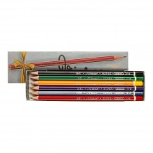 Viarco : Vintage Pencil : Silver Box : Pack of 12 HB