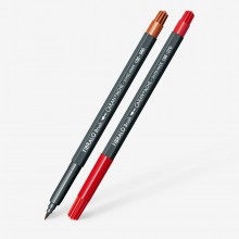 Caran D'Ache : Fibralo Watersoluble Brush Pens