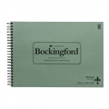 Bockingford : Spiral Fat Pad : 300gsm : A3 : 25 Sheets : Rough