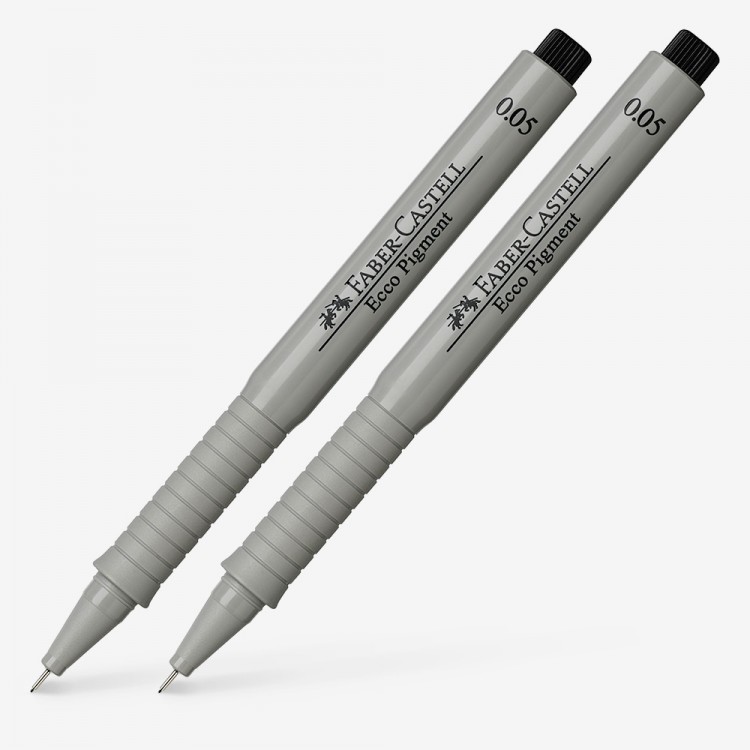 Faber Castell : Ecco Sketching Pens Black Art Supplies