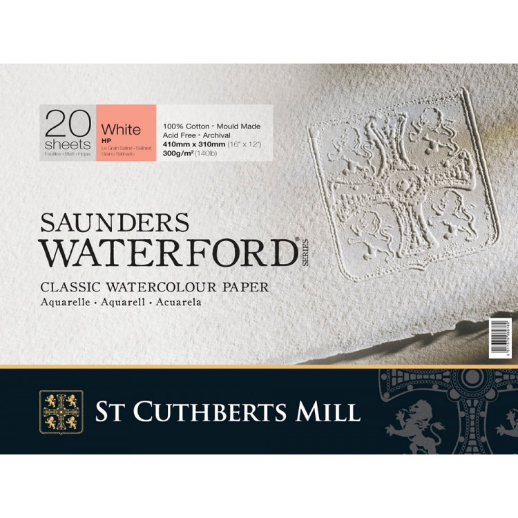 Saunders Waterford : Watercolor Paper Blocks : 300gsm