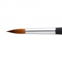Princeton : Aqua Elite : Synthetic Kolinsky Sable : Watercolour  Brush : Series 4850 : Short Handle : Round : Size 12