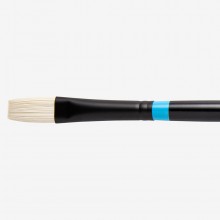 Princeton : Aspen : Synthetic Bristle Brush : Series 6500 : Long Handle : Flat : Size 8