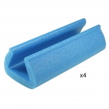 Biyomap : Biyosafe : Foam Edge Protector : 20cm Long : 45x60mm : Set of 4