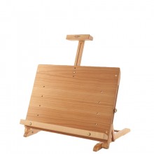 Mabef : M34 Table Easel Beechwood 25in Height, Max Canvas 21in