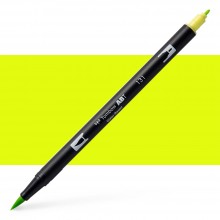 Tombow : Dual Tip Blendable Brush Pen : Lemon Lime