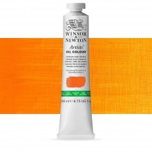 Winsor & Newton : Artists' Oil Paint : 200ml : Cadmium Free Orange