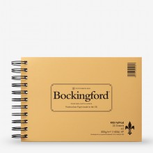 Bockingford :Spiral Fat Pad : 300gsm : A5 : 25 Sheets : Hot Pressed