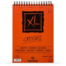 Canson : XL : Croquis : Spiral Pad : 90gsm : 60 Sheets: A2