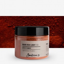 Jackson's : Artist Pigment : Mars Red Light PR101 : 25g (in 50ml Jar)