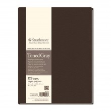 Strathmore : 400 Series : Toned Grey : Softcover Art Journal : 7.75x9.75in