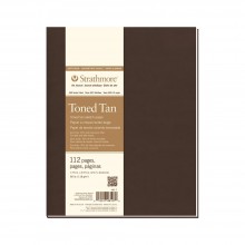 Strathmore : 400 Series : Toned Tan : Softcover Art Journal : 7.75x9.75in