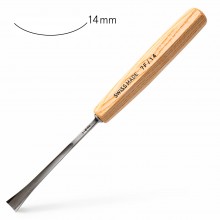 Pfeil : Mallet Handle Woodcut Tool : Fishtail Gouge : 7F 14mm