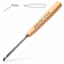 Pfeil : Mallet Handle Woodcut Tool : Straight Chisel : D1S/5 5mm
