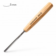 Pfeil : Mallet Handle Woodcut Tool : Straight Chisel : D5/5 5mm