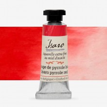 Isaro : Watercolor Paint : 7ml : Pyrrole Isaro Red