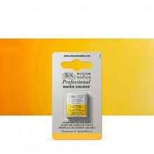 Winsor & Newton : Professional Watercolor : Half Pan : Cadmium Yellow Deep