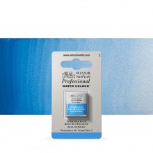 Winsor & Newton : Professional Watercolor : Half Pan : Cerulean Blue
