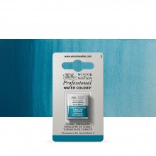 Winsor & Newton : Professional Watercolor : Half Pan : Cobalt Turquoise