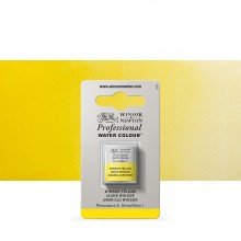 Winsor & Newton : Professional Watercolor : Half Pan : Winsor Yellow