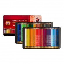 Koh-I-Noor : Mondeluz : Aquarell Coloured Pencils 3727 : Set of 72