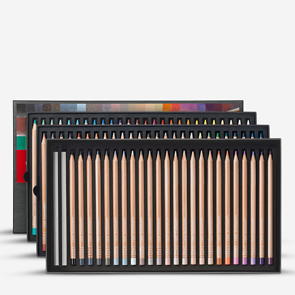 CARAN D'ACHE LUMINANCE 6901 20色セット Luminance 6901 Coloured Pencil Set Caran d'Ache | DeSerres