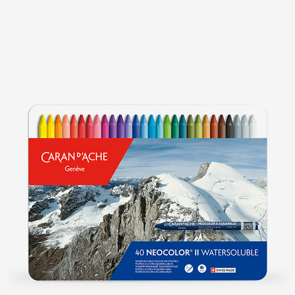 CARAN D'ACHE NEOCOLOR Ⅰ 40色セット 20067-9030-1-4ww.jpg