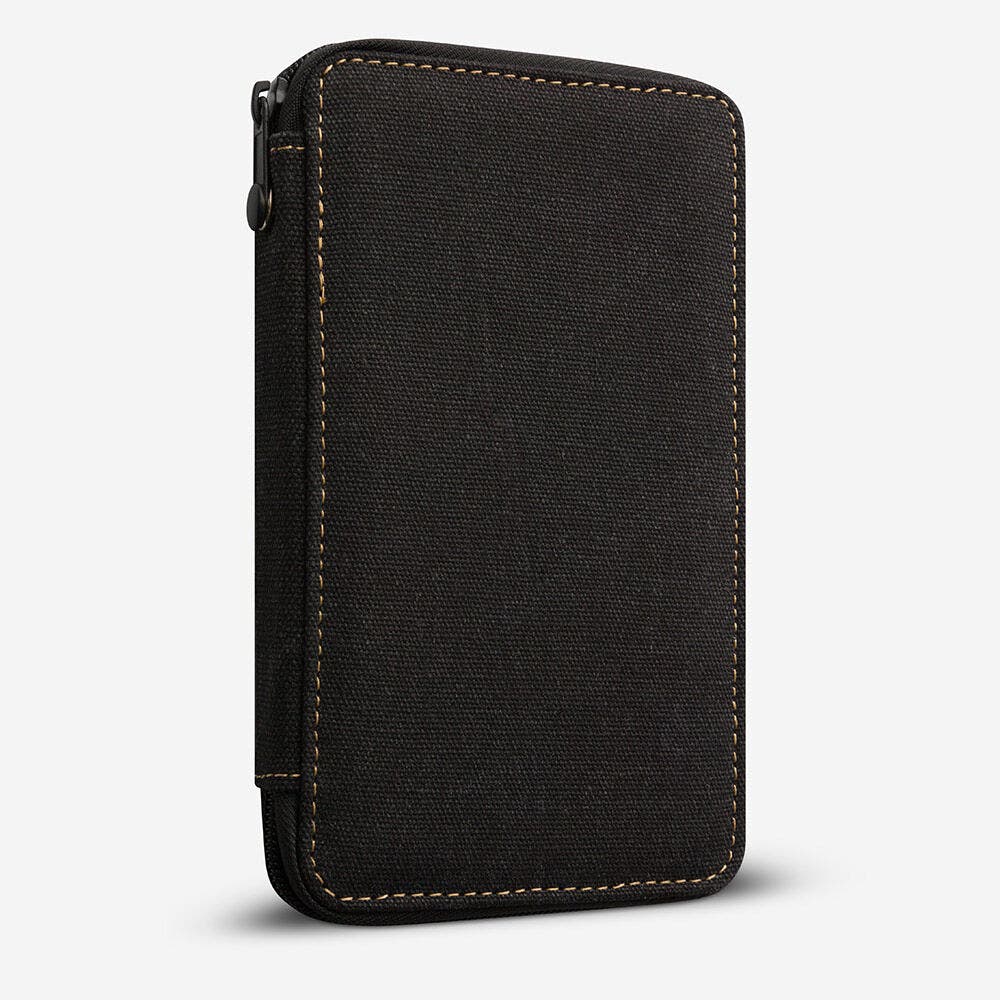 White canvas pencil case online