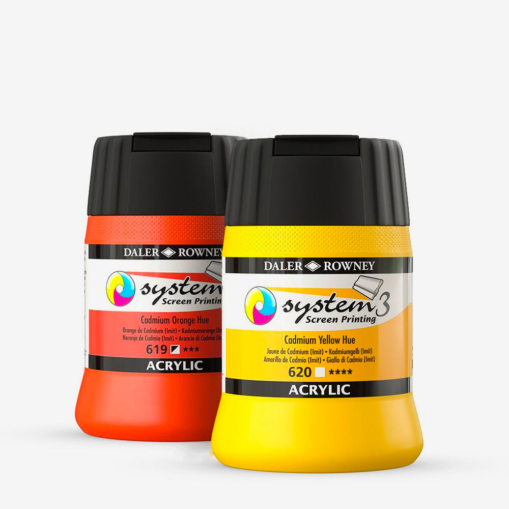 Daler Rowney System 3 Screen Printing Acrylic Paint Jackson's Art